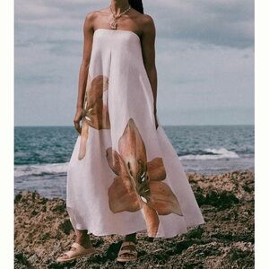 Significant Other Parisa Linen Dress size 8P